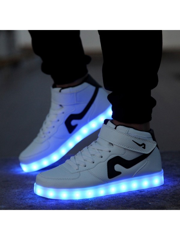 Unisex Seven Charging Led Light Shoes